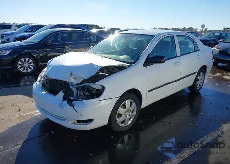 2007 Toyota Corolla Ce z USA, uszkodzony, nr VIN 2T1BR32E07C761734